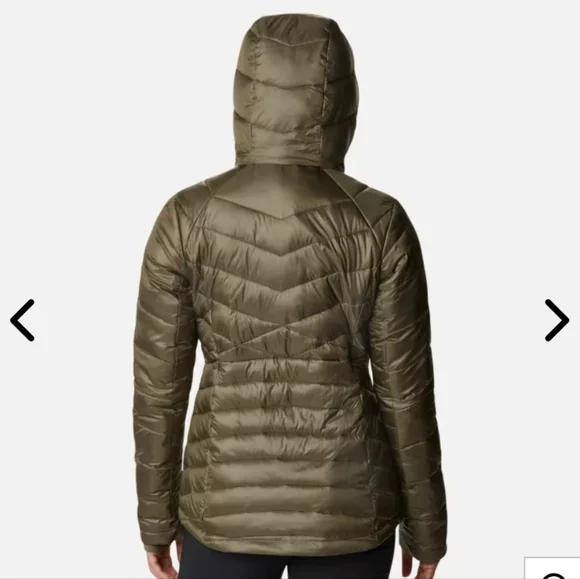 Columbia Women's Olive Green Puffer Jacket With Omni Heat Sz 2XL - Picture 3 of 16